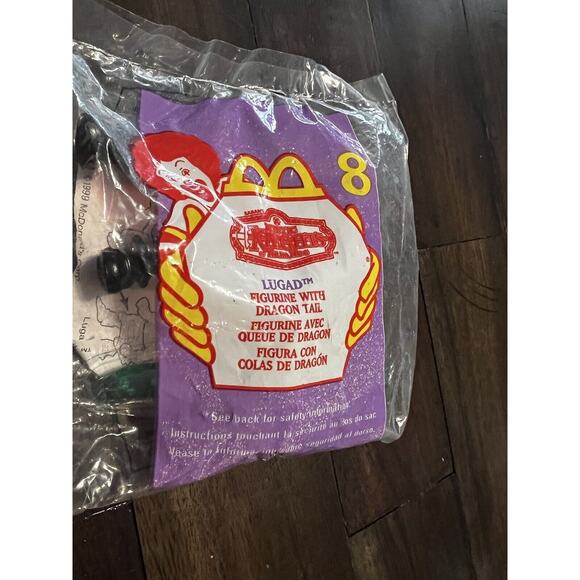 Disney 1999 Mystic Knights #8 Lugad McDonald’s Happy Meal Toy New Sealed Bag - Picture 2 of 6